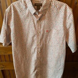 Ariat Men's Patterned Button Down Shirt